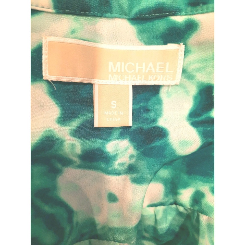 Michael Kors Womens Long Sleeve Blouse Size Small Pre-owned - Picture 4 of 5